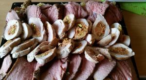 Roasted Lamb and Chicken Roulade by Viersen